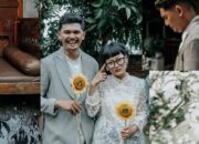 Pernikahan Unik Aci Resti dan Shadu Rasjidi: Busana Bernuansa Lingkungan dengan Sentuhan Makna Mendalam