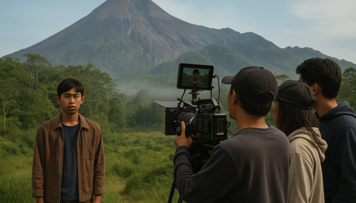 Film “Langit di Atas Merapi” Karya Sineas Muda Jateng Tembus Festival Film Internasional