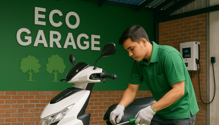 Lumajang Bangun “Eco Garage”: Bengkel Ramah Lingkungan Pertama di Jawa Timur