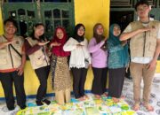 Mahasiswa KKN Gelar Program “Posyandu Ceria” di Beberapa Titik Posyandu Desa Medalsari