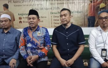 Kolaborasi CSR Daihatsu dan Kuta Singa Perbangsa, Warga Ciampel Terima Bantuan Beras dan Bedah Rumah